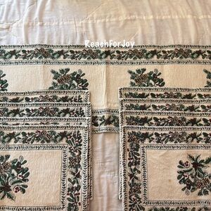 Home For The Holidays Table Runner And Placemats Set Of 8 Park B Smith Christmas